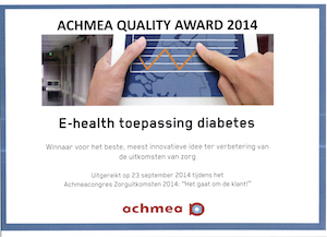 Winnaar Achmea Quality Award: Diabeter