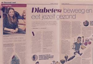 De Stentor over leven met diabetes
