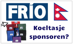 FRIO Bag sponsoren diabeteszorg Nepal