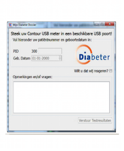 Ascensia USB-meter instructie upload