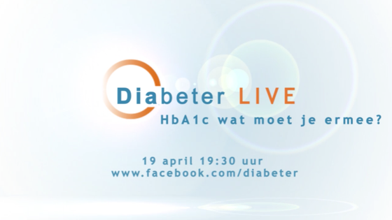 Facebook Live 19 april: HbA1c, wat moet je ermee?