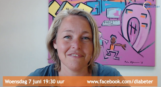 Facebook Live 7 juni: leven met diabetes