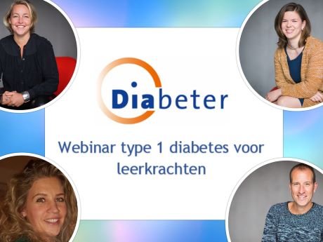 Webinar type 1 diabetes voor leerkrachten